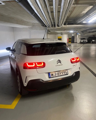 Citroen C4 Cactus cena 50999 przebieg: 54000, rok produkcji 2018 z Warszawa małe 301